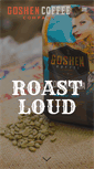 Mobile Screenshot of goshencoffee.com